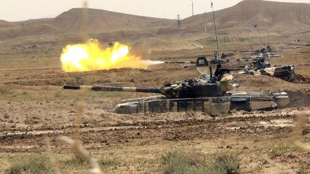 Azərbaycan ordusu öz gücünü nümayiş etdirdi