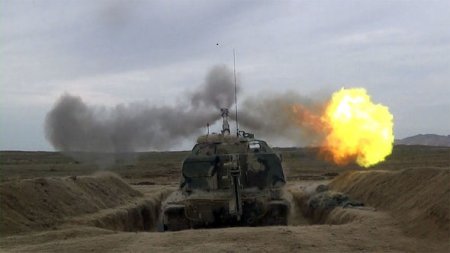 Azərbaycan ordusu öz gücünü nümayiş etdirdi