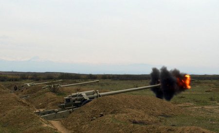 Azərbaycan ordusu öz gücünü nümayiş etdirdi