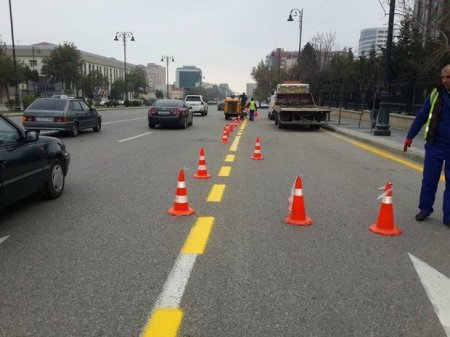 Yollardakı sarı zolaqlarda hərəkət nə zamandan qadağan olunacaq?