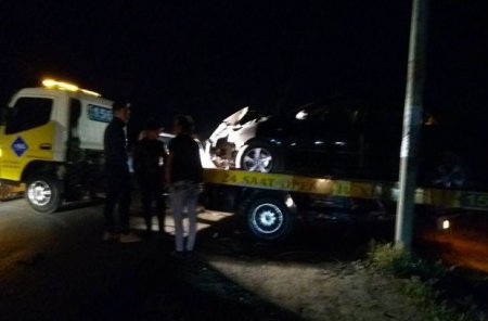 Abşeronda qadın sürücü qəza törədib, 4 nəfər yaralanıb