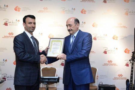 Bakı Şopinq Festivalına görə bir qrup şəxs mükafatlandırıldı