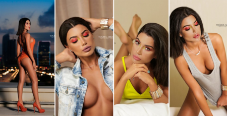 Azərbaycanlı modelin ecazkar görüntüləri