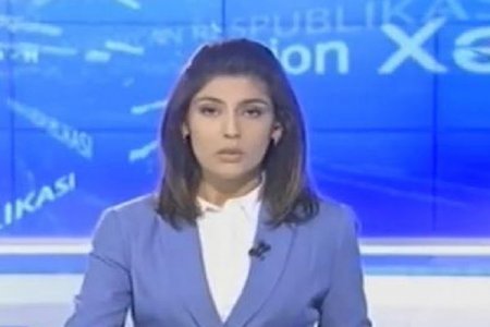 AzTV-nin aparıcısı canlı efirdə çətin anlar yaşadı