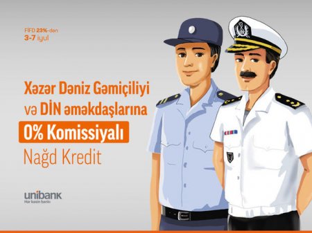 “Unibank” 0% komissiyalı kredit aksiyası keçirir