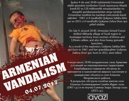 “Artıq ermənilərə qapaz vurmağın vaxtı çatıbdır”