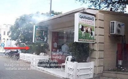 Bakıda şəhid bulağı söküldü