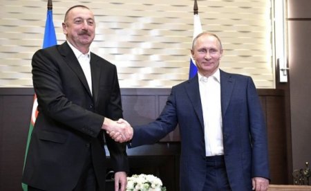 lham Əliyev və Vladimir Putin. Dağlıq Qarabağ problemi müzakirə edildi