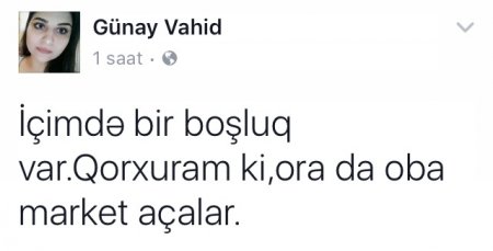 Facebookda "Oba" market gündəm oldu