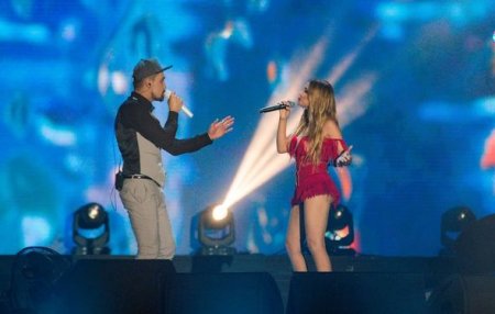 Nigar Camal Dima Bilanla “Jara” nın səhnəsində duet oxudular