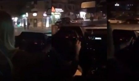 Bakıda “NİVA” sürən gənc qız müzakirələrə səbəb olub