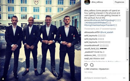 İlham Əliyev “Qarabağ” futbolçuları ilə görüşdü