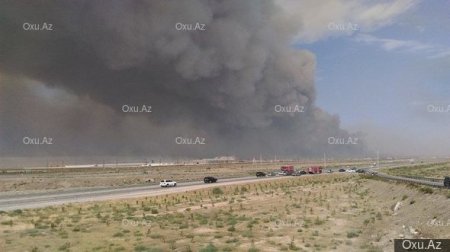 Ordumuzun silah anbarında güclü partlayış