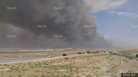 Ordumuzun silah anbarında güclü partlayış