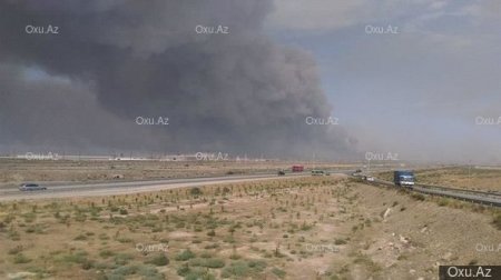 Ordumuzun silah anbarında güclü partlayış