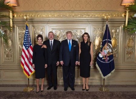 İlham Əliyev Donald Trampla görüşdü