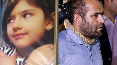 7 yaşlı qızı zorlayıb öldürən İsmayıl Cəfərzadə bütün İranın gözü qarşısında edam edildi
