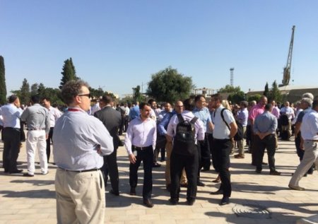 BP-nin Bakıdakı baş ofisində həyəcanlı anlar