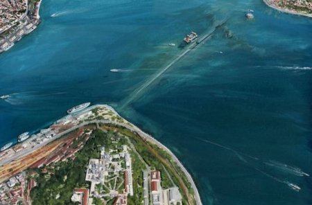 Marmaray sualtı tunelində hərəkət dayandırıldı