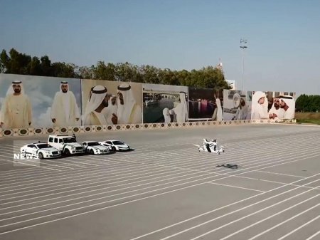 Dubay polisi uçan motosikletlərə keçir