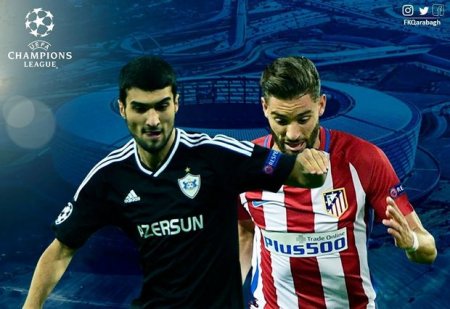 “Qarabağ” - “Atletiko” matçı ilə bağlı statistik məlumatlar açıqlanıb