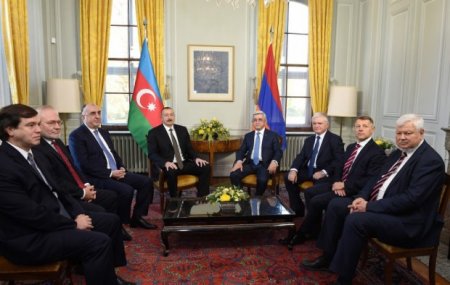 Cenevrədə Əliyev-Sərkisyan danışıqları: prezidentlərin təkbətək görüşü də planlaşdırılır