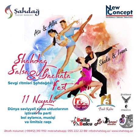Şahdağda Salsa və Baçata festivalı baş tutacaq
