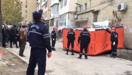 Yasamalda tikinti özbaşınalığı: məmurlar gəldi, Ruslan özünü damdan atası olmadı