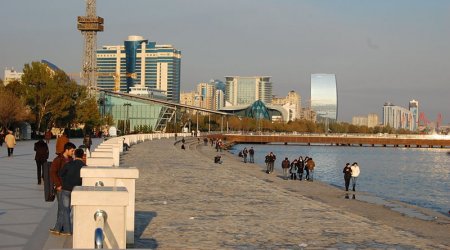 Sabah Bakıda 17 dərəcə isti olacaq