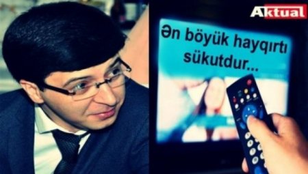 “Bir aparıcı var. Yüz ilin fahişəsi....”