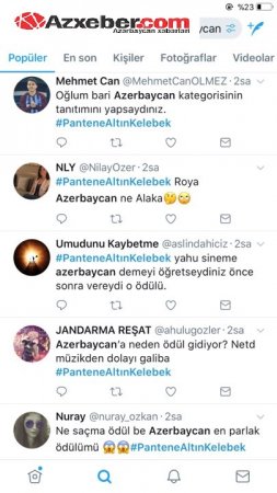 Röyanın mükafat alması Türkiyədə narazılıqla qarşılandı: "Bunu kim buraxıb səhnəyə?"