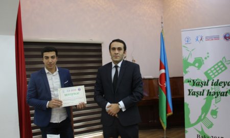 “Yaşıl ideya-Yaşıl həyat” adlı layihənin tədbirləri keçirildi