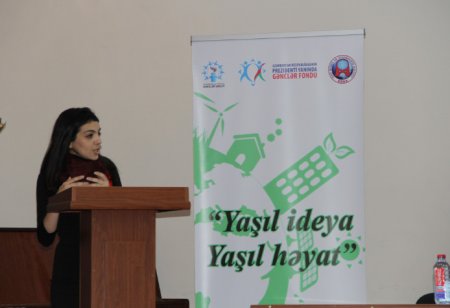 “Yaşıl ideya-Yaşıl həyat” adlı layihənin tədbirləri keçirildi