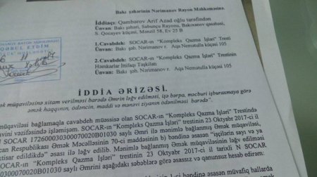 38 ilin neftçisini döyüb işdən qovdular