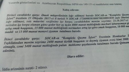 38 ilin neftçisini döyüb işdən qovdular