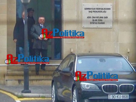 Eldar Mahmudov istintaqa yenidən ifadə verib
