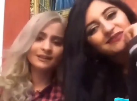 Azərbaycanlı Aytən erməni Kima ilə duet oxudu