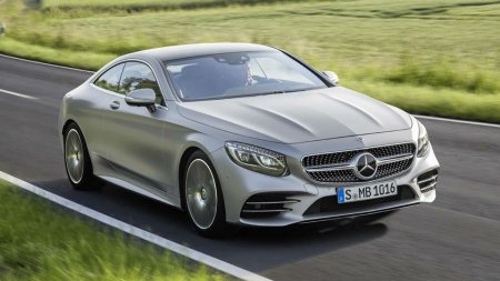 "Mercedes"-in yeni "Coupe S Class" modeli 