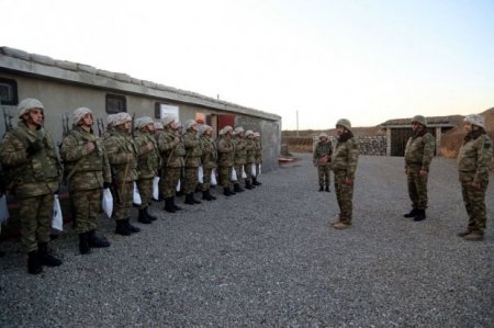 Cəbhəboyu zonada yeni qərargah binası və saxlanclar istifadəyə verilib