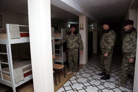 Cəbhəboyu zonada yeni qərargah binası və saxlanclar istifadəyə verilib