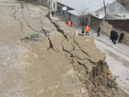 Yeni Günəşli və Zığ sürüşmə sahəsində vəziyyət dəyişdi