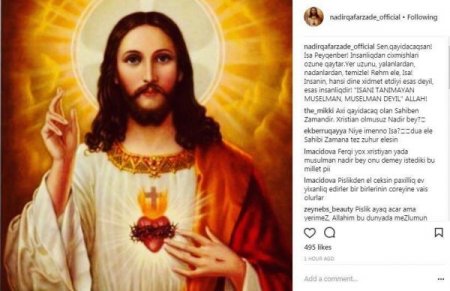 Nadir xristian olmasından danışdı: 