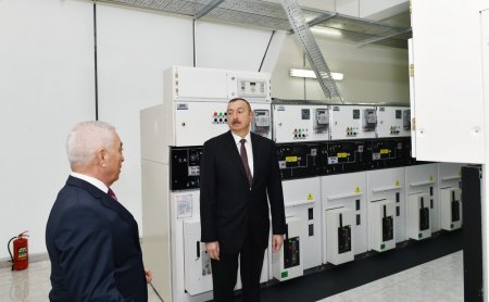 Prezident bir neçə obyektin açılışında iştirak edib 