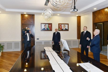 Prezident bir neçə obyektin açılışında iştirak edib 