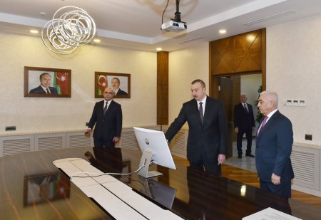 Prezident bir neçə obyektin açılışında iştirak edib 