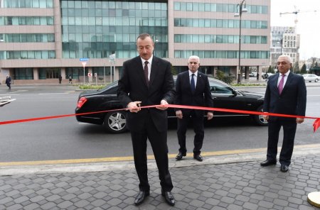 Prezident bir neçə obyektin açılışında iştirak edib 