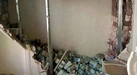 Divarın içindən 10 milyon dollar çıxdı