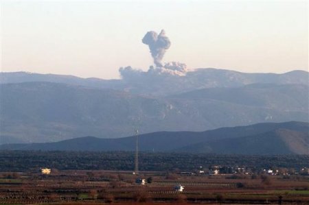 Türkiyə ordusunun Afrini bombalayan təyyarələri bazaya qayıtdı