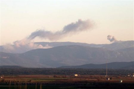 Türkiyə ordusunun Afrini bombalayan təyyarələri bazaya qayıtdı
