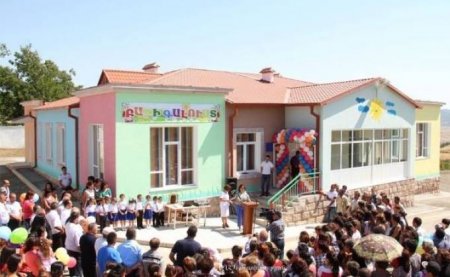 2017-ci ildə ermənilər Qarabağda 4 uşaq bağçası tikiblər